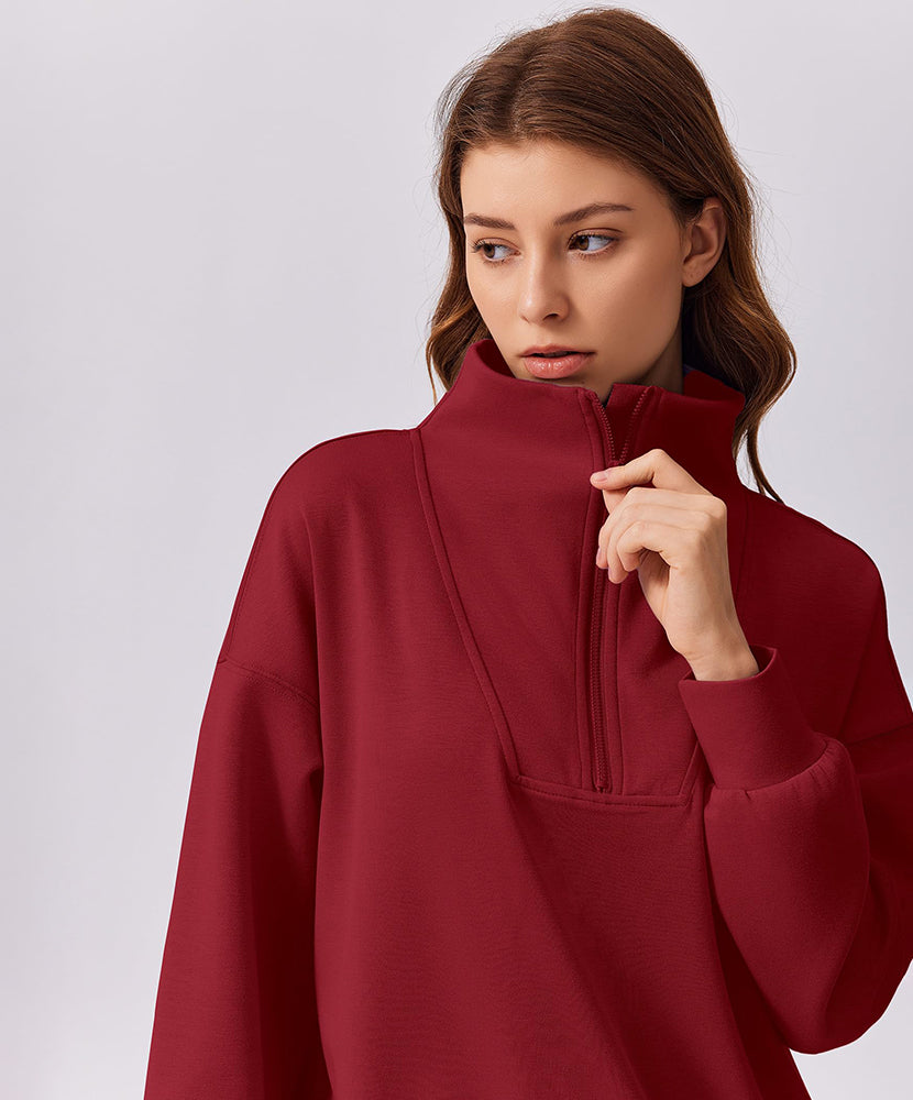 Athleisure 1/4 Zip 2 Piece Matching Set