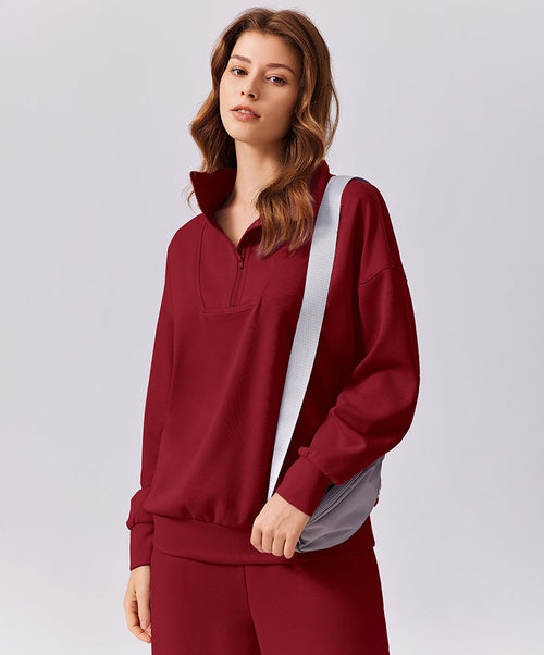 Athleisure 1/4 Zip 2 Piece Matching Set